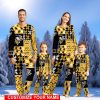 Pittsburgh Penguins Pajamas Set Christmas snowflake pattern Pajamas Christmas Gift For Family Custom Name