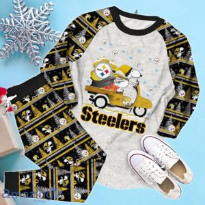 Pittsburgh Steelers Christmas Limited Edition Pajamas Set Product Photo 3