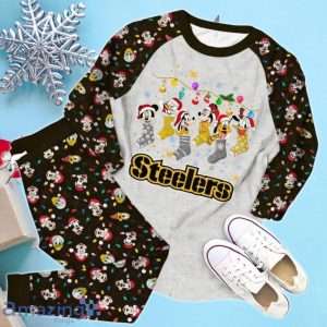 Pittsburgh Steelers Christmas Socks Limited Edition Pajamas Set Product Photo 3