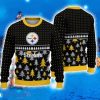 Pittsburgh Steelers Cool Ugly Christmas Sweater 3D Gift For Fans