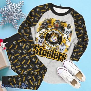 Pittsburgh Steelers Transfer Limited Edition Pajamas Set Product Photo 2
