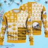 Pittsburgh Ugly Sweater Christmas, Retro Football American Sweatshirt Pattern 3D For Fans