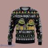 Pizza Dude S Got 30 Seconds Teenage Mutant Ninja Turtles Ugly Christmas Sweater Gift For Men And Women