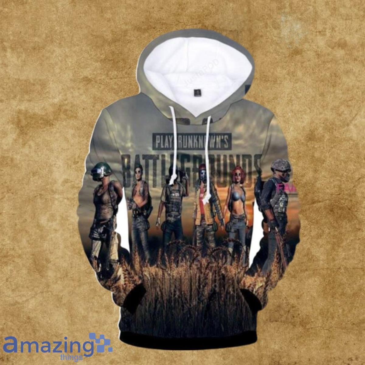 Playerunknown Battleground B 3D Hoodie Impressive Gift For Men And Women image Playerunknown Battleground B 3D Hoodie Impressive Gift For Men And Women Product Photo 1