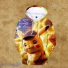 Pokemon Detective Pikachu 3D Hoodie Impressive Gift