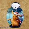 Pokemon Pikachu 3D Hoodie Best Gift For Men Women