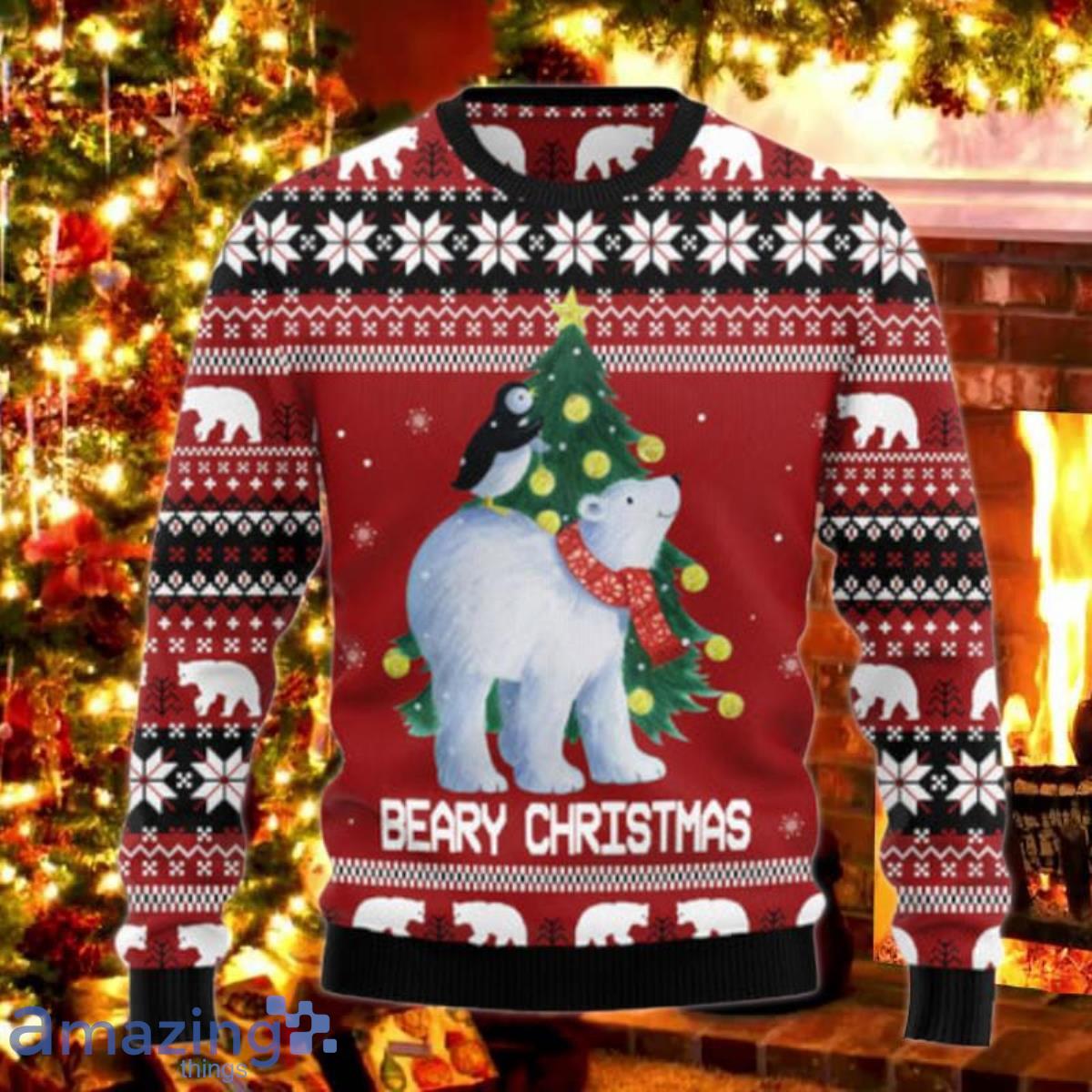 Christmas on sale bear sweater