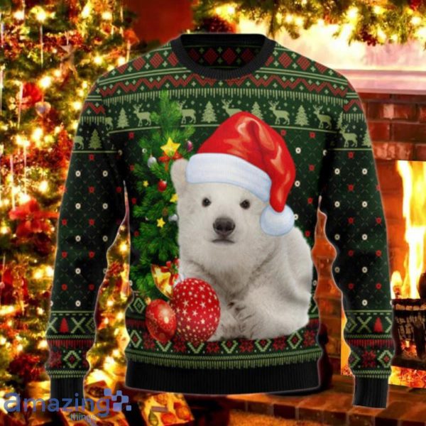 Polar bear shop christmas jumper womens