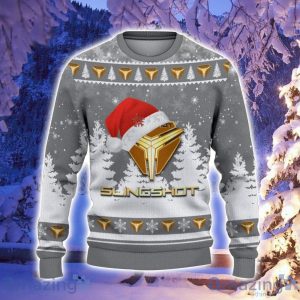 Polaris Slingshot Santa Hat Pattern Ugly Christmas Sweater For Men And Women Product Photo 2