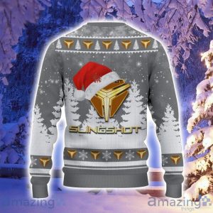 Polaris Slingshot Santa Hat Pattern Ugly Christmas Sweater For Men And Women Product Photo 3
