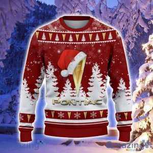 Pontiac Santa Hat Pattern Ugly Christmas Sweater For Men And Women image Pontiac Santa Hat Pattern Ugly Christmas Sweater For Men And Women Product Photo 2