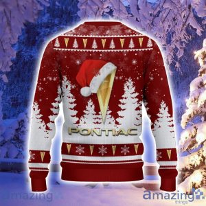 Pontiac Santa Hat Pattern Ugly Christmas Sweater For Men And Women image Pontiac Santa Hat Pattern Ugly Christmas Sweater For Men And Women Product Photo 3