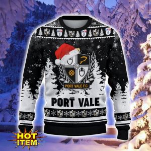 Port Vale Ugly Christmas Sweater Holiday Gift Ideas For Sport Fans Product Photo 2