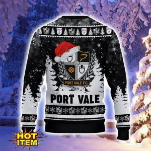 Port Vale Ugly Christmas Sweater Holiday Gift Ideas For Sport Fans Product Photo 3