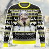 Post Malone Leave Me Malone Ugly Christmas Sweater Limited Edition Gift For Men & Women