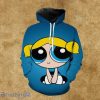 Powerpuff Girls Bubbles Powerpuff Girls Clothing 3D Hoodie Impressive Gift For Men And Women