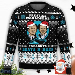 Prestige Worldwide Boat n Hoes Step Brothers 3D Ugly Christmas Sweater Christmas Gift For Men And Women Product Photo 1