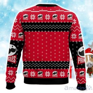 Pringles Snack Brand Ugly Christmas Sweater, Xmas Gift Ideas For Fans Product Photo 2