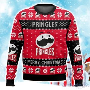 Pringles Snack Brand Ugly Christmas Sweater, Xmas Gift Ideas For Fans Product Photo 1
