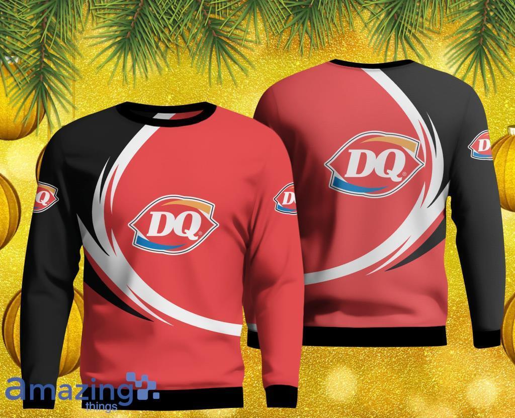 Printed Dairy Queen V2 Ugly Sweater Christmas 3D Gift For Christmas Funny image Printed Dairy Queen V2 Ugly Sweater Christmas 3D Gift For Christmas Funny Product Photo 1