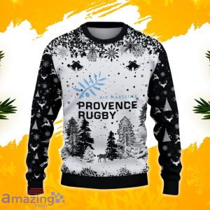 Provence Rugby Ugly Christmas Sweater, Xmas Gift Ideas 2023 For Fans Product Photo 2
