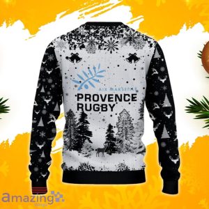 Provence Rugby Ugly Christmas Sweater, Xmas Gift Ideas 2023 For Fans Product Photo 3