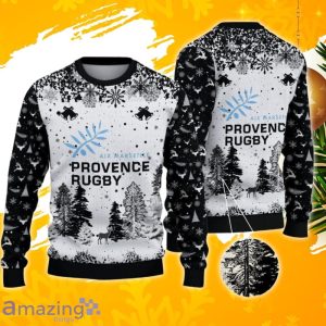 Provence Rugby Ugly Christmas Sweater, Xmas Gift Ideas 2023 For Fans Product Photo 1
