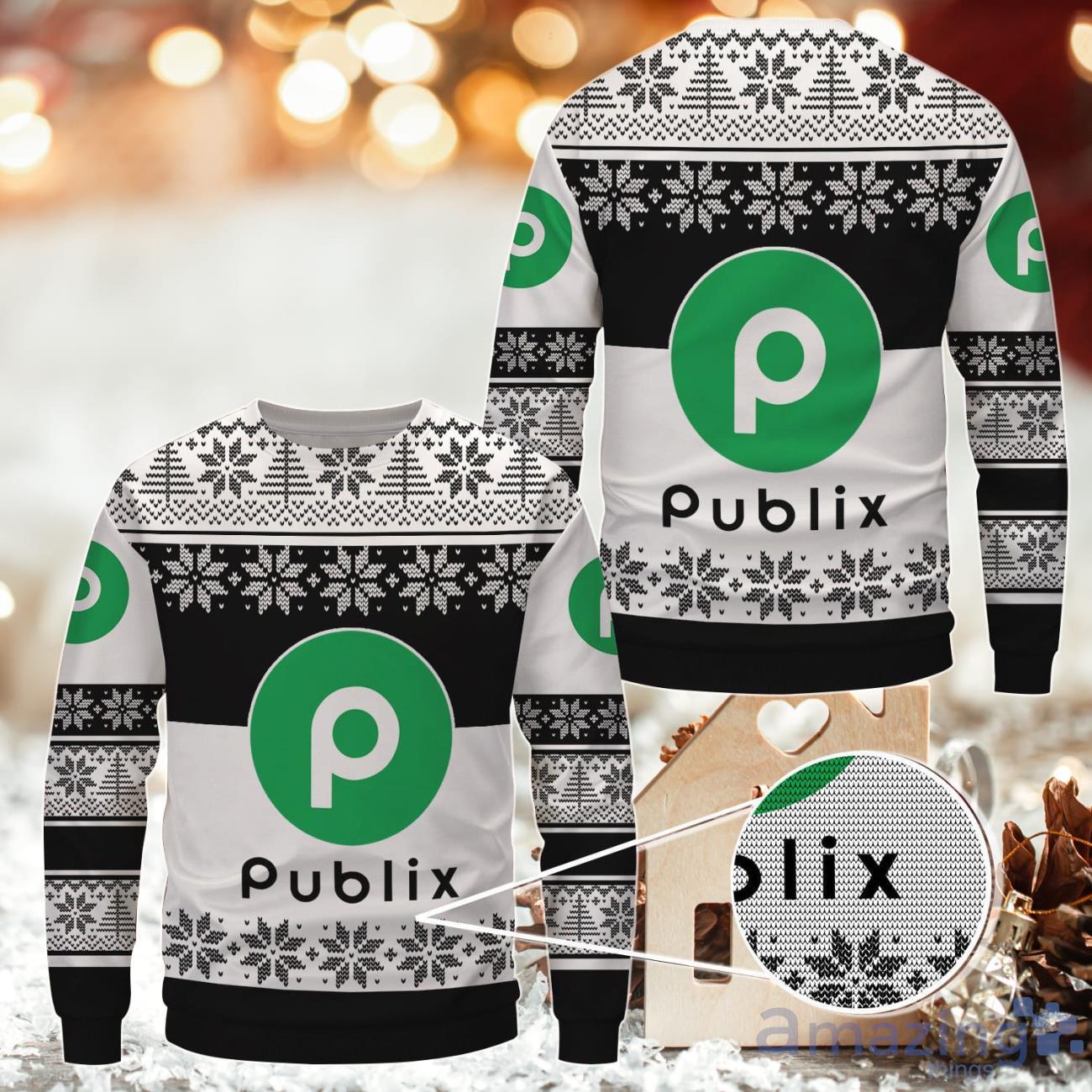 Publix Ugly Christmas Sweater Uniform