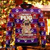 Pug Baby Christmas Ugly Christmas Sweater Style Gift For Men And Womens