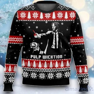 Pulp Wicktion Funny Ugly Christmas Sweater Product Photo 1