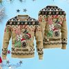 Purdue Boilermakers Ho Ho Ho Santa’s Reindeer Ugly Christmas Sweater Xmas Gift For Fans Custom Name