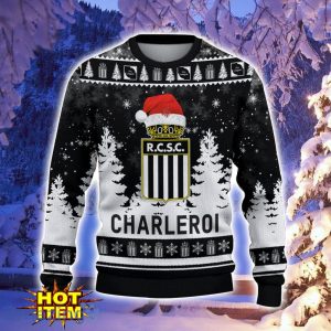 R. Charleroi S.C Ugly Christmas Sweater Holiday Gift Ideas For Sport Fans Product Photo 2