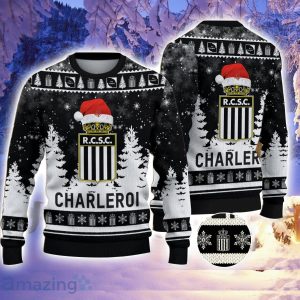 R. Charleroi S.C Ugly Christmas Sweater Holiday Gift Ideas For Sport Fans Product Photo 1