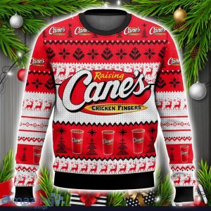 Raising Cane’s 3D Sweater Christmas Gift Ugly Christmas Sweater Xmas Gift Ideas Product Photo 1