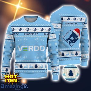 Randers FC 3D Ugly Christmas Sweater For Men And Women Sport Fans Product Photo 1