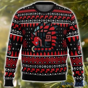 Rathalos Monster Hunter AOP Ugly Christmas Sweater Christmas Holiday Gift For Men And Women Product Photo 1