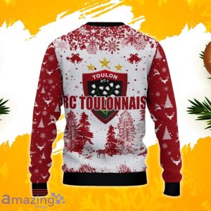 RC Toulonnais Ugly Christmas Sweater, Xmas Gift Ideas 2023 For Fans Product Photo 3