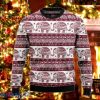 Red Elephant Mandala Ugly Christmas Sweater Style Gift For Men And Womens