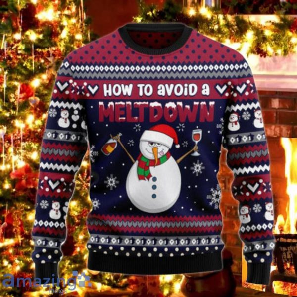 Ugly sweater clearance red wine