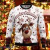 Reindeer Merry Bright Ugly Christmas Sweater Style Gift For Men And Womens