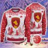 Rodez AF Big Logo Pine Trees Special Design Ugly Christmas Sweater Christmas Gift Ideas
