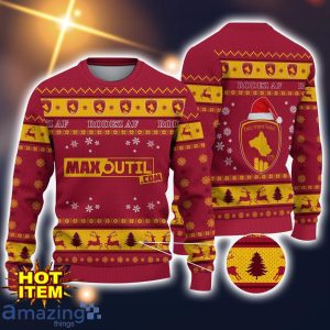 Rodez Aveyron Football 3D Ugly Christmas Sweater For Men And Women Sport Fans Product Photo 1