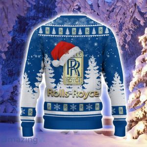 Rolls Royce Santa Hat Pattern Ugly Christmas Sweater For Men And Women Product Photo 3