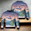 Royal Air Force Embraer Phenom 100E Christmas AOP Sweater