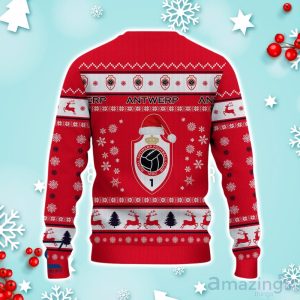 Royal Antwerp F.C Ugly Christmas Sweater Ideal Gift For Fans Product Photo 3