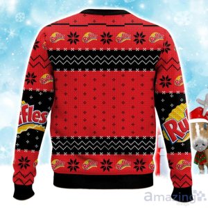 Rufffles Snack Brand Ugly Christmas Sweater, Xmas Gift Ideas For Fans image Rufffles Snack Brand Ugly Christmas Sweater, Xmas Gift Ideas For Fans Product Photo 2