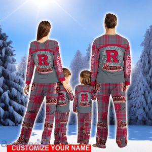 Rutgers Scarlet Knights Pajamas Personalized NameChristmas Pajamas For FamilyChristmas Gift Product Photo 2