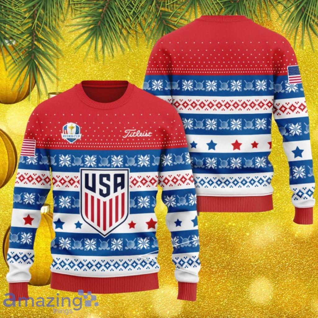 Ryder Cup X Titleist 3D Ugly Sweater Christmas Gift Christmas For