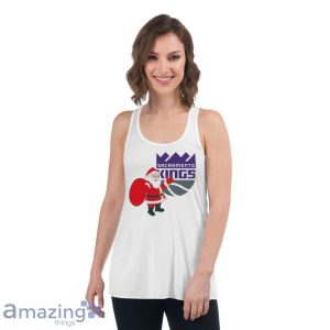 Sacramento Kings Santa Claus Logo Christmas T Shirt Product Photo 7
