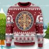 Saint Benedict Medal Ugly Christmas Sweater Style Gift For Men And Women